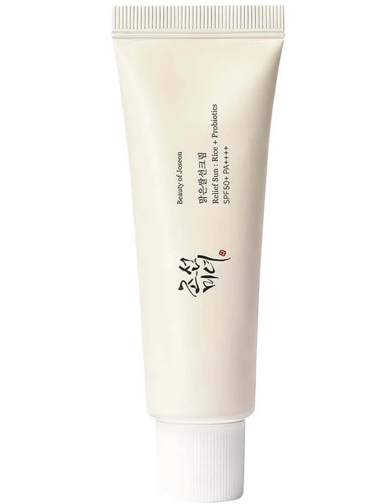 СОЛНЦЕЗАЩИТНЫЙ КРЕМ RELIEF SUN AQUA FRESH RICE+ B5 SPF50/PA+++ 50ML (BEAUTY OF JOSEON) — фото 4
