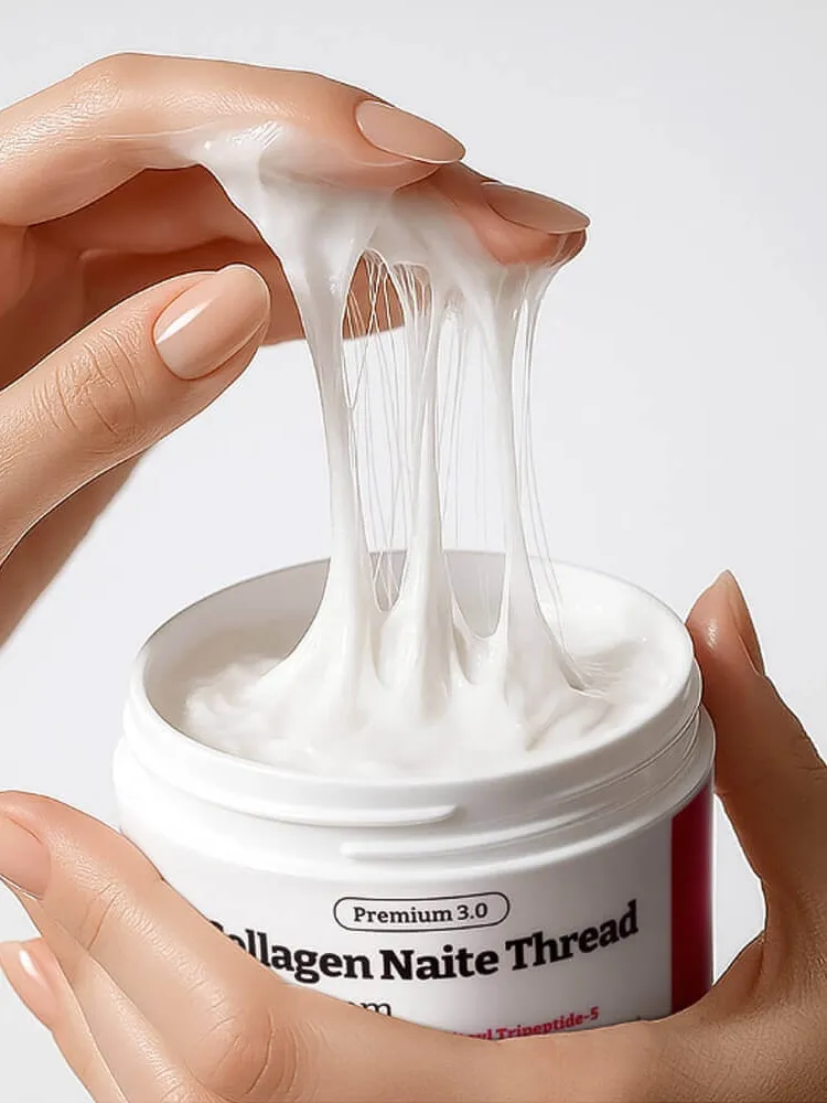 Крем для шеи с коллагеном и пептидами MEDIPEEL Premium 3.0 Collagen Naite Thread Neck Cream — фото 2