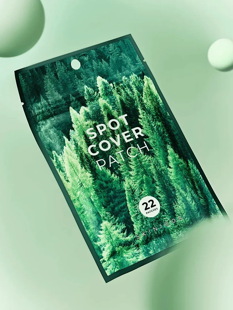 Тонкие патчи от прыщей SKIN1004 Tea-Trica Spot Cover Patch