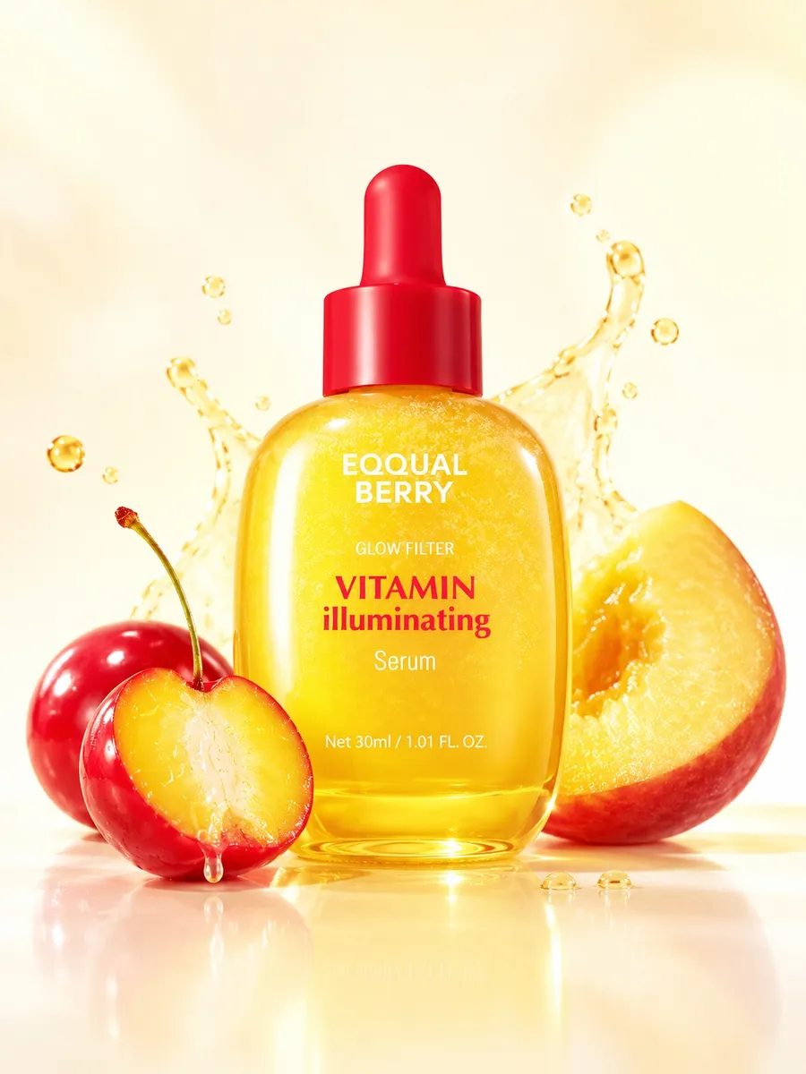СЫВОРОТКА ДЛЯ ЛИЦА VITAMIN ILLUMINATING SERUM 30ML (EQUALBERRY) — фото 3