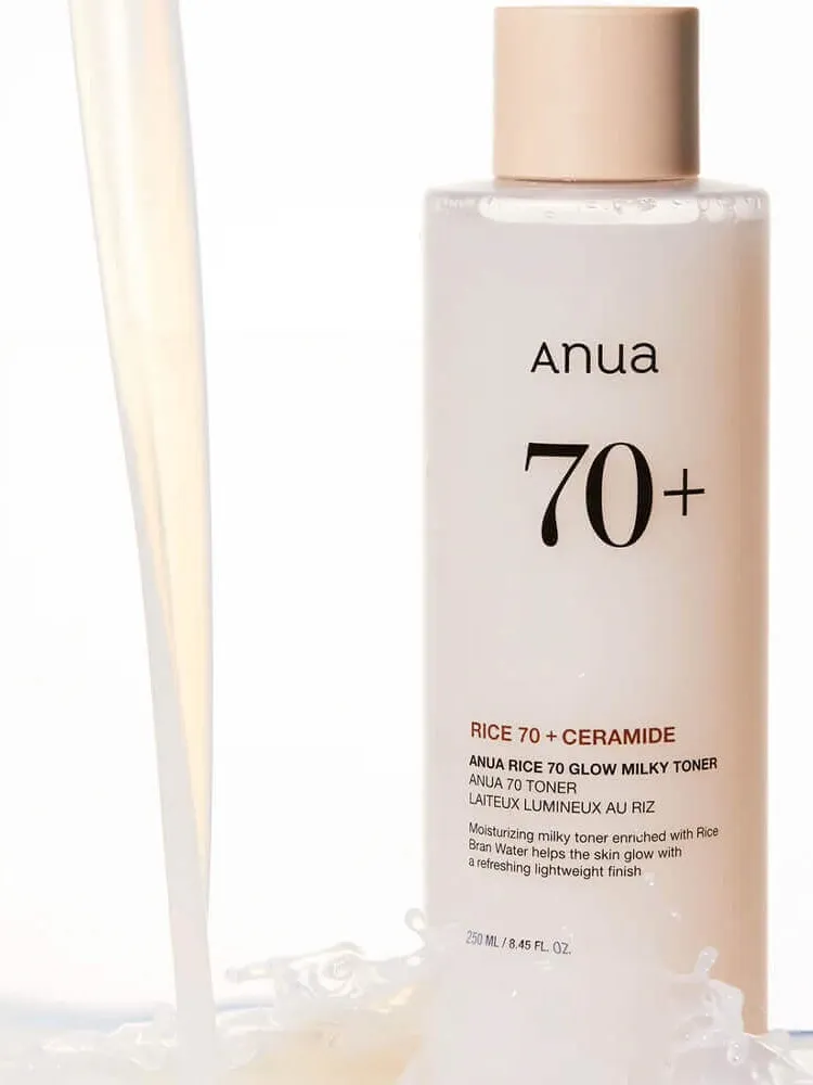 ТОНЕР ДЛЯ ЛИЦА RICE 70 GLOW MILKY TONER 250ML (ANUA) — фото 2