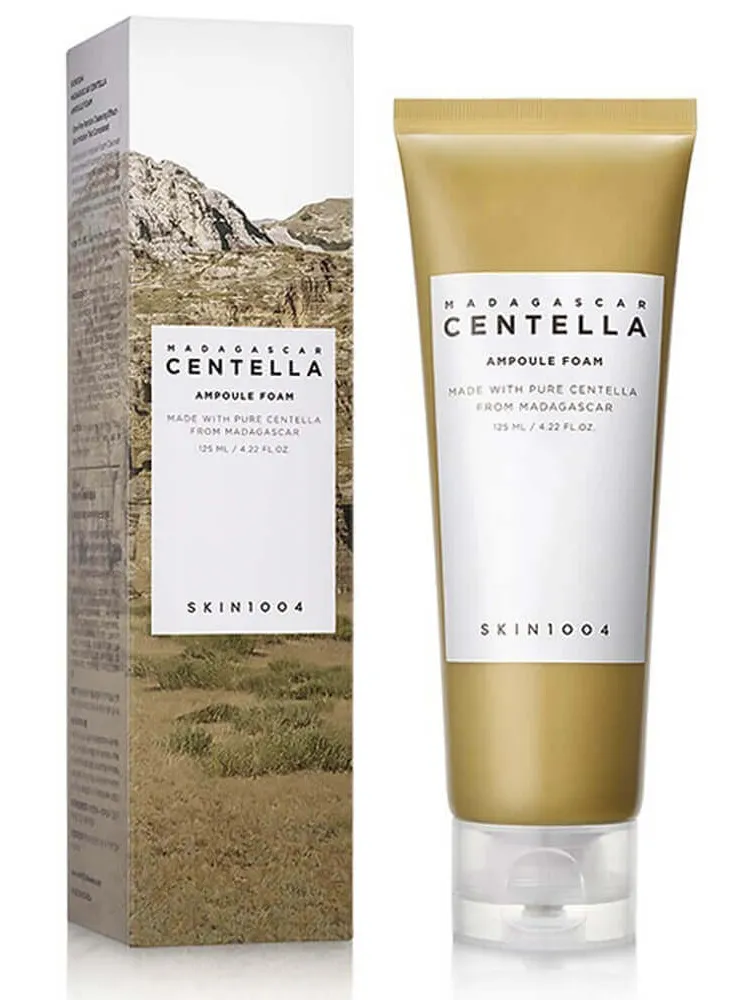 Успокаивающая пенка для умывания с центеллой SKIN1004 Madagascar Centella Ampoule Foam 125 мл — фото 6