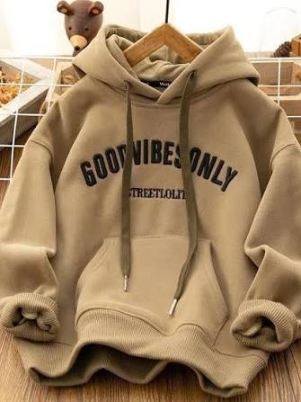 Худи oversize с капюшоном