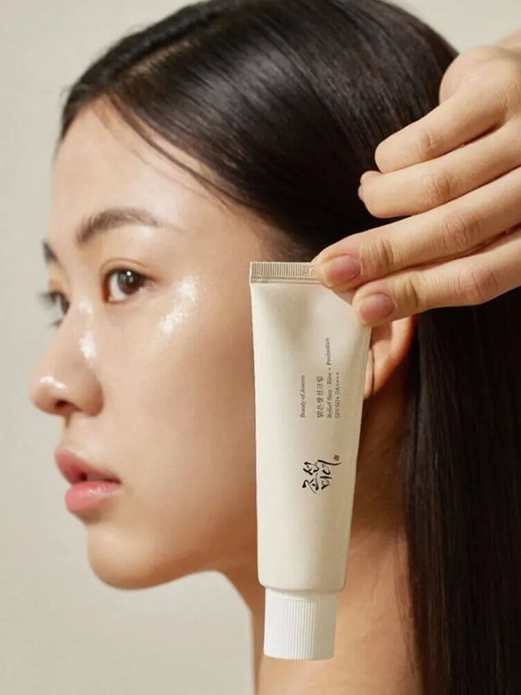 СОЛНЦЕЗАЩИТНЫЙ КРЕМ RELIEF SUN AQUA FRESH RICE+ B5 SPF50/PA+++ 50ML (BEAUTY OF JOSEON) — фото 7