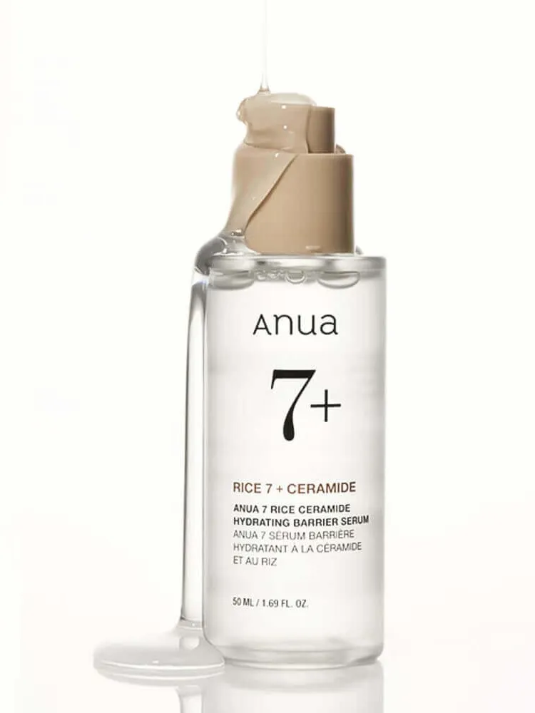 Сыворотка для сияния кожи с рисом Anua Rice 7 Ceramide Hydrating Barrier Serum — фото 6