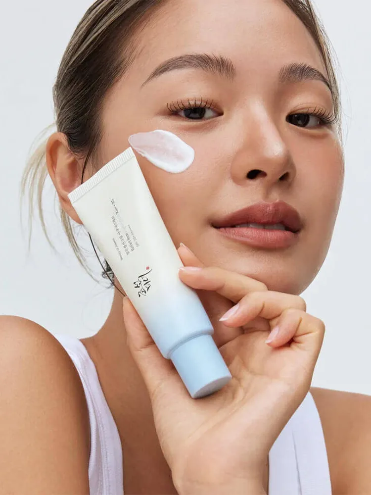 СОЛНЦЕЗАЩИТНЫЙ КРЕМ RELIEF SUN AQUA FRESH RICE+ B5 SPF50/PA+++ 50ML (BEAUTY OF JOSEON) — фото 8