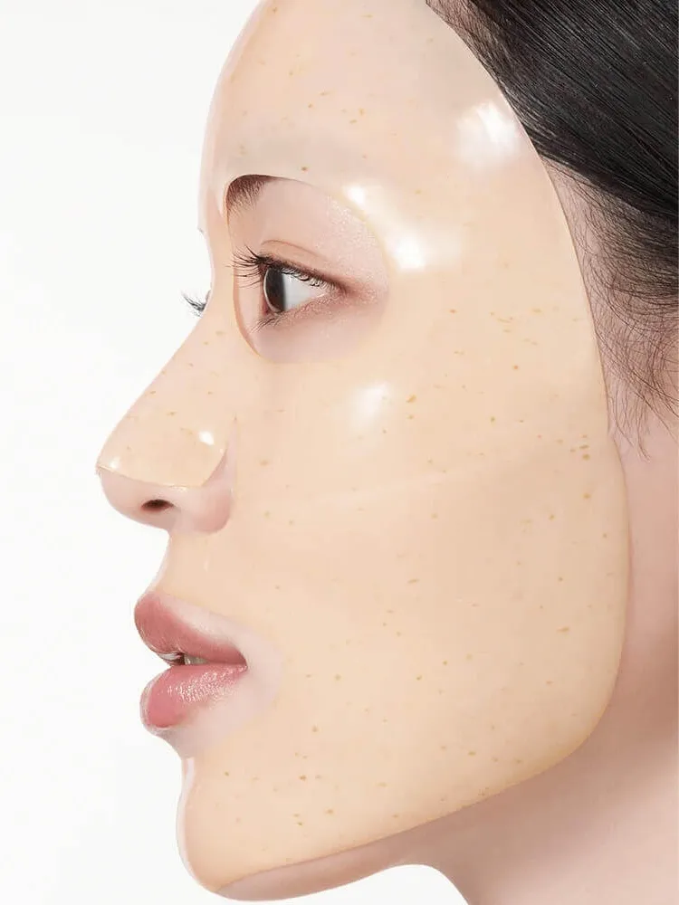 Гидрогелевая маска для сияния кожи с рисом Anua Rice 70 Glow Collagen Mask — фото 5