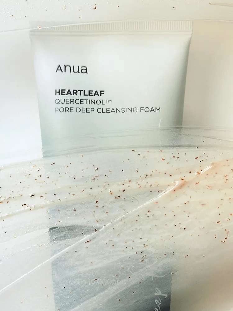 Пенка-скраб с кверцетинолом для очищения пор Anua Heartleaf Quercetinol Pore Deep Cleansing Foam — фото 2