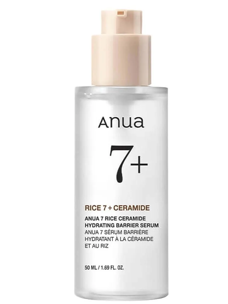 Сыворотка для сияния кожи с рисом Anua Rice 7 Ceramide Hydrating Barrier Serum — фото 2